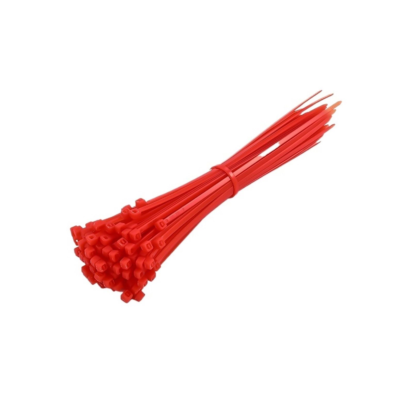 Bridas de plástico para Cables Largos, 100 Uds Bridas for Cables autoblocantes 3x10 0mm/4x200mm/5x300mm(Blue 100 Pieces,4x200mm W2.6mm)