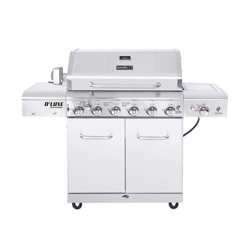 Nexgrill 7200898 Deluxe 6Burner Propane Gas Grill in