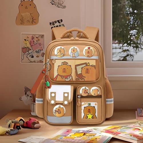 Sac à dos Capybara multi-poches grand volume étanche pour PC portable - 2