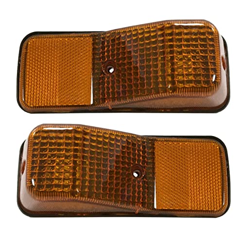 Side Signal Marker Light Amber - Driver and Passenger Side (Fits Nissan UD 1400, 1800, 2000, 2300, 2600, 3300)