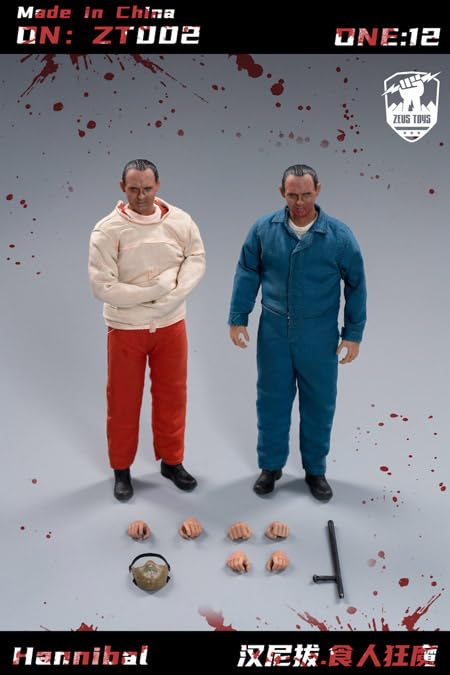 HANNIBAL ハンニバル フィギュア Amazon.co.jp: Zeus Toys 1/12 スケールアクションフィギュア ZT002