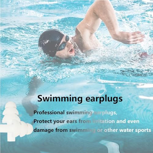 Image of Earplugs for Sleeping Noise Cancelling, Reusable Ear Plugs- Super Soft, Silicone Ear Plug, for Sleeping 8 Pairs, Swimming, Snoring, Concerts, Work, Noisy Places (8 Colors)