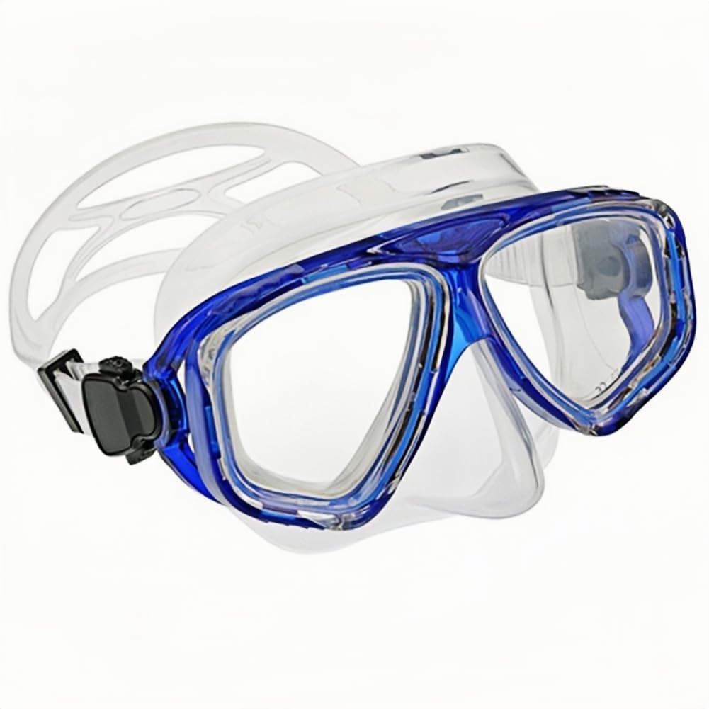 YEESAM Maschera subacquea miope con diottrie per portatori di occhiali, visione ampia, lenti in resina, occhiali da snorkeling, occhiali da nuoto per adulti e bambini miopia