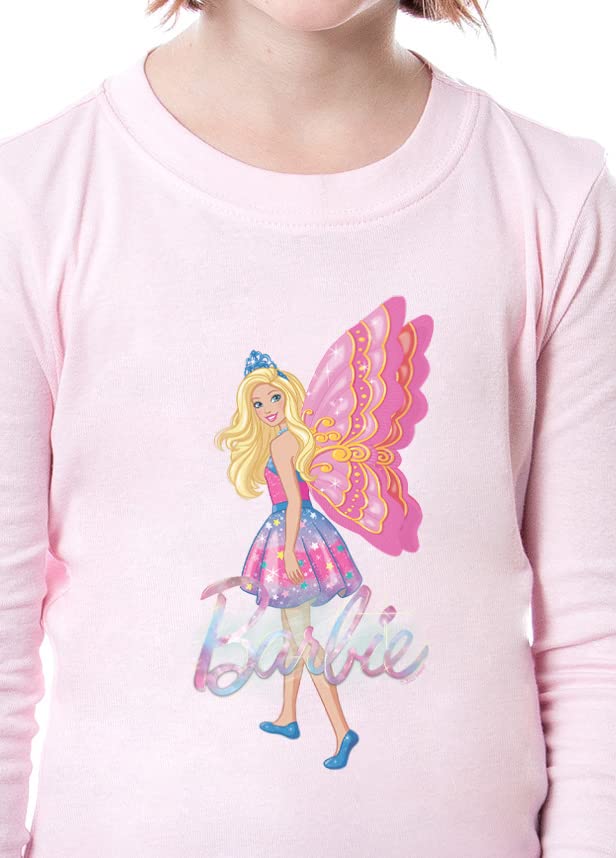 INTIMO Barbie Girls' Child Fairy Princess Magical Tight Fit Sleep Pajama Set2