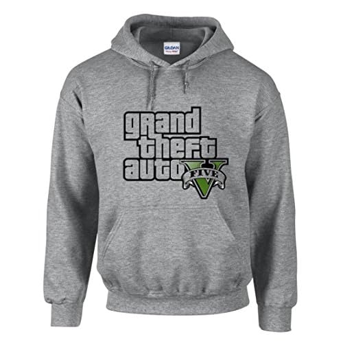 GTA V GTA 5 Grand Theft Auto 5 Rockstar Jogos Games Logo Hooded Kapuzenpullover – 3310