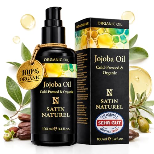 Satin Naturel Huile de Jojoba Bio...