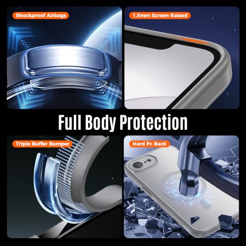 Image of Symcele Designed for iPhone 17e Case /iPhone 16e Case, Natural Titanium