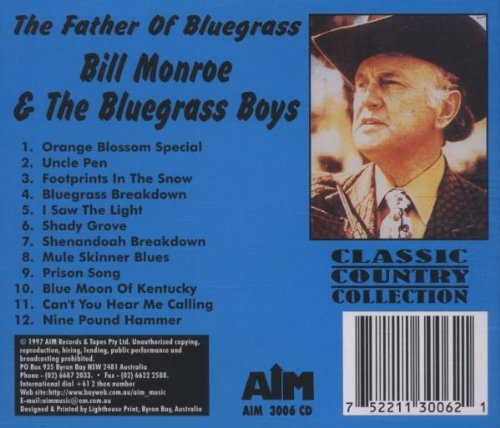 The Father Of Bluegrass