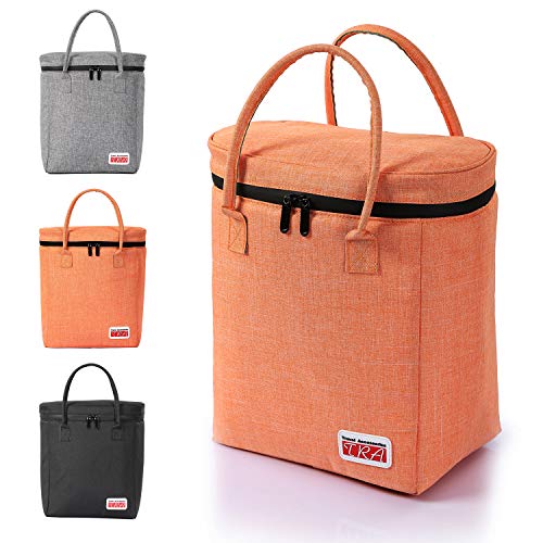 Insulated Cooler Bag/PicnicTote/Car Cooler/Reusable Collapsible Grocery Bag; Waterproof Material & Zip, Leakproof