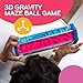 Mobi Zoomi Hexagon Maze Puzzle Game - 3D Hexagon Maze Gravity Ball Game for Toddlers and Kids, Brain Teaser Puzzles, Fidget Toy for Motor Skills and Coordination - Toddler Toys for Ages 4+