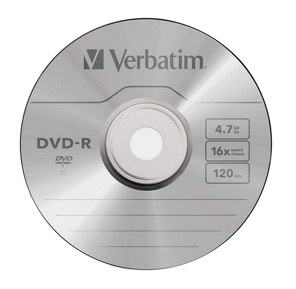 DVD-R Verbatim 16x - Confezione Da 25, 4.7GB, Per Uso Ufficio E Personale - Foto 12