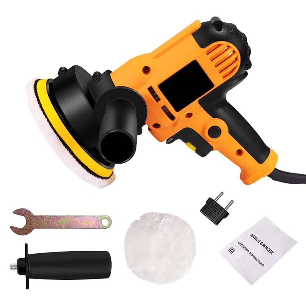 LJJ Lucidatrice Auto, Levigatrice Elettrica 700W Lucidatrice per Auto, Metallo, Mobili