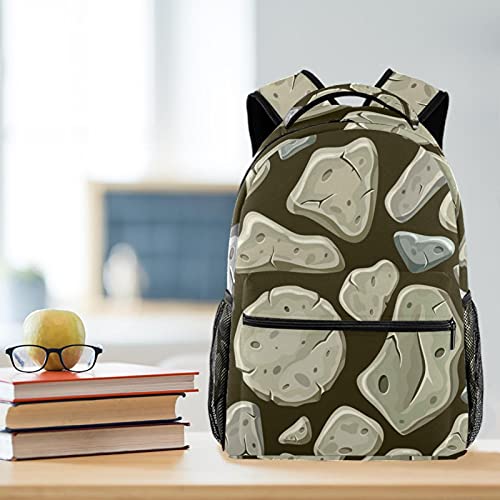Sac à dos campus gris vieilli pour filles et garçons