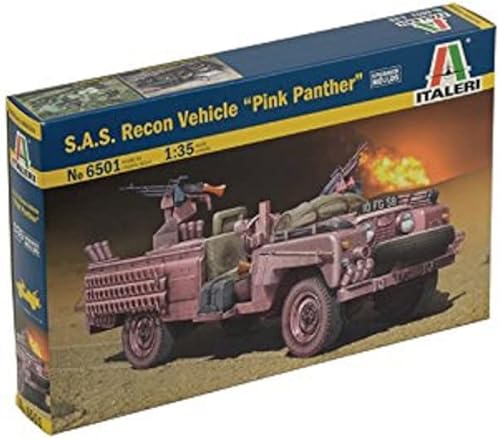 Italeri modelos SASMaqueta Recon vehículo Pantera rosa Kit