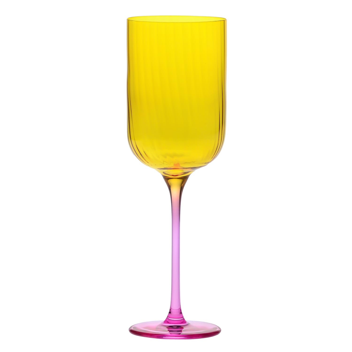Weingläser 350 ml – 4er Set – Aurora Kollektion – Violett-Blau – Handgefertigt & Farbveredelt – Kristallglas – Elegant & Modern – Geschenk