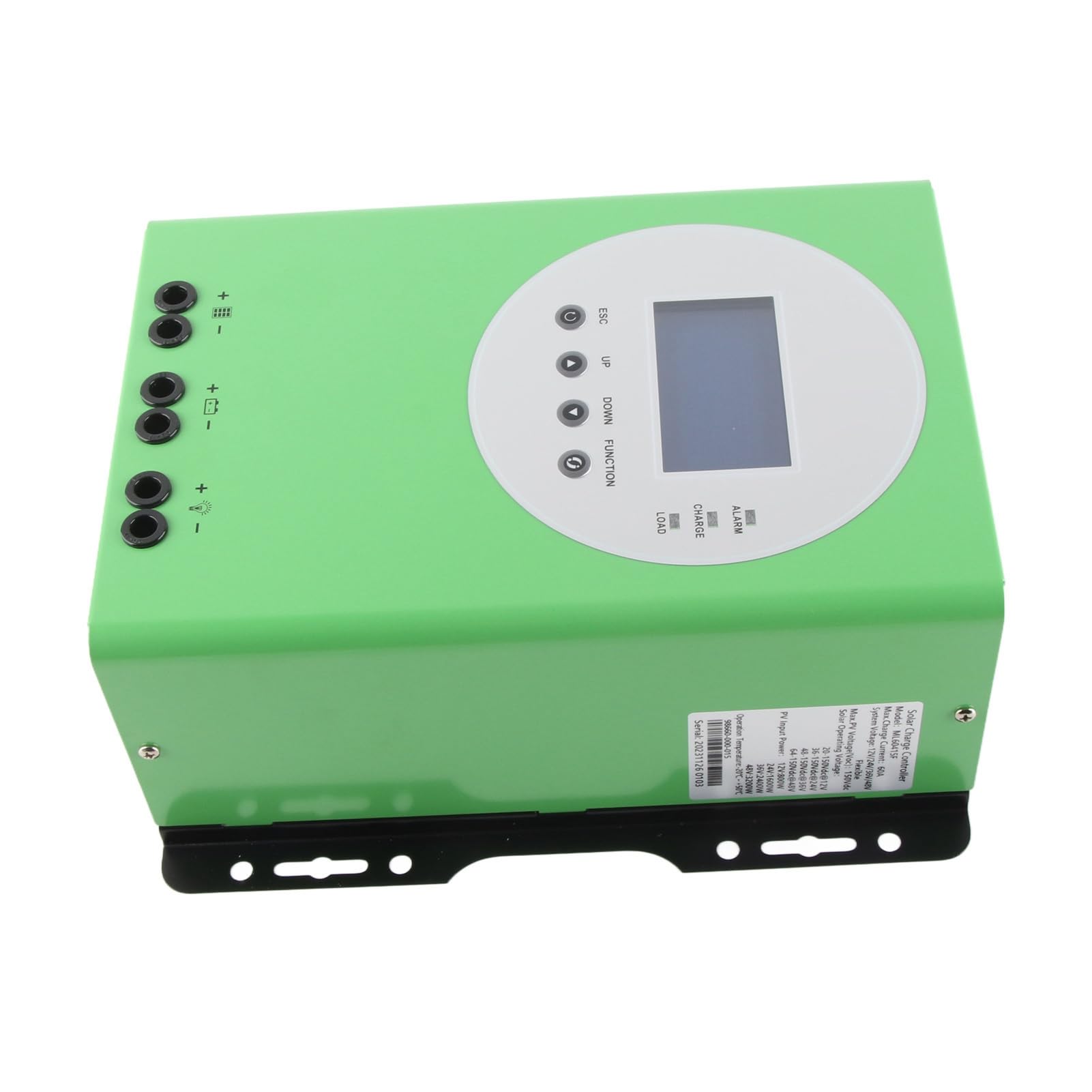ViaGasaFamido Controlador de Carga Solar MPPT, Regulador Solar 60A