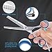 Haircut Scissors Kit, 11 Pcs Professional Set - Haircut, Thinning Scissors, Neck Duster Brush, Comb, Barber Cape, Hair Clips, Hairdressing Shears for Barber and Home