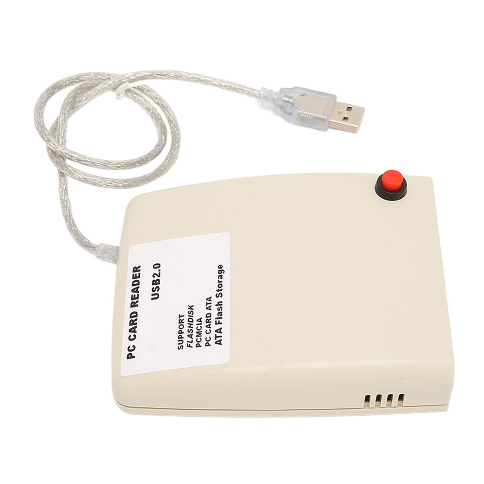 KIMISS Carte PCMCIA USB2.0, Lecteur Puissant de Transmission Stable 20G Puce Plug N Play ATA 68 Broches pour Le Bureau à Domicile