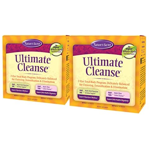 Nature's Secret Ultimate Cleanse Two 120 Tablets (Pack of 2) Cover