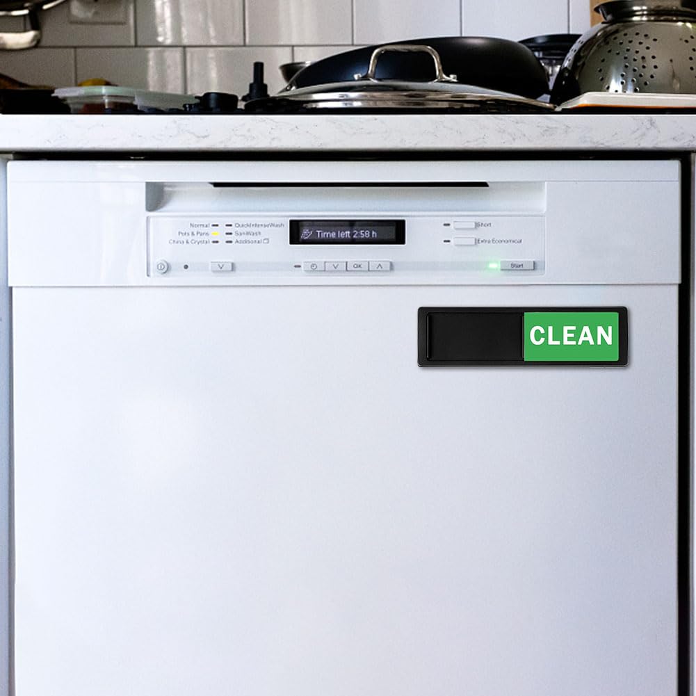 Vaatwasser Magneet Indicator Teken Gemakkelijk te lezen Schuiving Schoon en Vuil Teken
