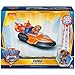 Paw Patrol, Zuma’s Deluxe Movie Transforming Toy Car with Collectible Action Figure, Kids Toys for Ages 3 and up