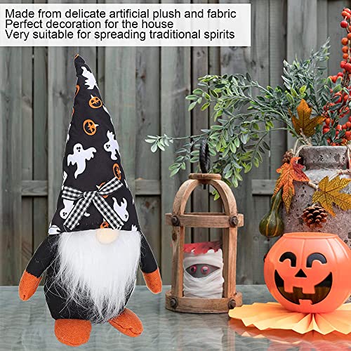 Gnomo de Barba Blanca de Halloween,DecoracióN de