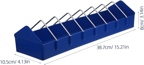 Miniatura 2 de Mipcase Pigeon Accessories Dispensador de alimentos para pájaros, comedero de periquitos, comedero de almacenamiento para pollos para jaula de