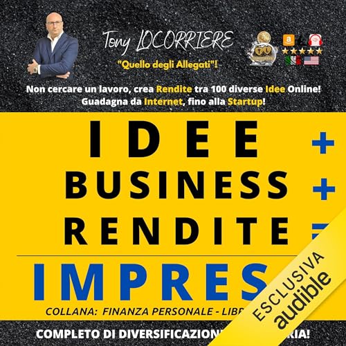 Idee Business Rendite Impresa Audiolibro Por Tony Locorriere arte de portada