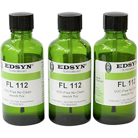 Fluido de soldadura Edsyn FL112 para soldaduras SMT Cover