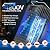 Solar Bug Zapper Outdoor, Waterproof Mosquito Zapper Type-C & Solar Powered, Auto On/Off, Cordless 4200V Electric Fly Zapper, 5000mAh Rechargeable Mosquito Trap Killer for Patio Backyard Camping