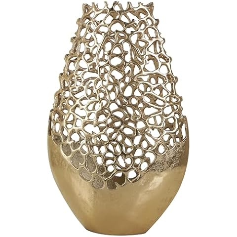 Deco 79 Aluminum Decorative Vase Cover