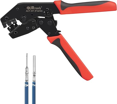 Miniatura 12 de JRready Deutsch Herramienta de engarzado estilo torreta (ACT-DT1 equivalente a HDT-48-00) para conectores DT/DTM/DTP Tamaño 12/16/20 Contactos