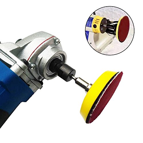 Coceca 100Pcs 2 Inch Drill Sander Attachment With Backer Plate 1/4" Shank Sanding Discs Pad Kit Includes 80-3000 Grit Sandpapers #TOP6