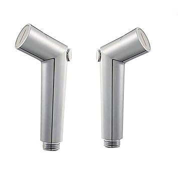 10x Health Faucet Gun HF-9089 with Wall Hook (Silver) -Set of 2