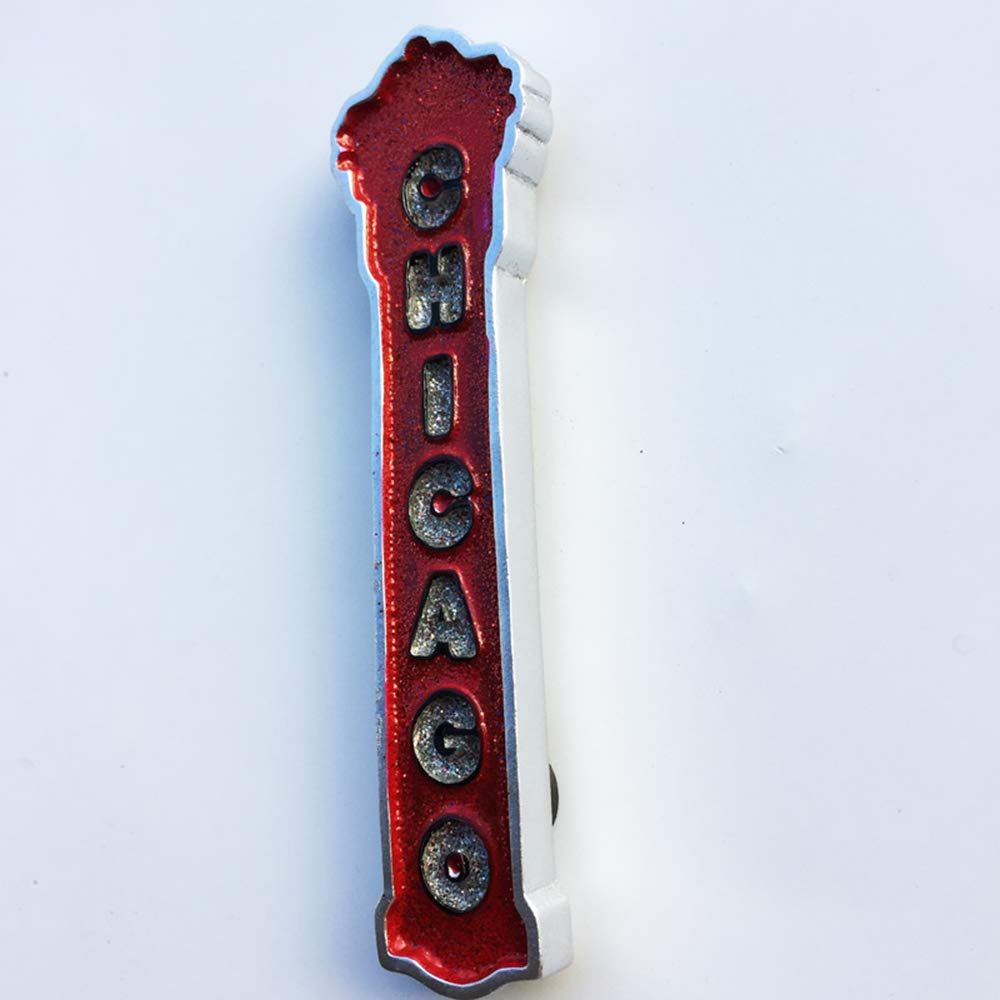 3D Chicago USA Réfrigérateur Réfrigérateur Aimant Touristique Souvenirs À La Main Résine Artisanat Magnétique Autocollants Maison Cuisine Décoration Voyage Cadeau