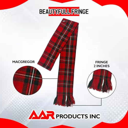 Image of AAR Womens Tartan Clan Sashes Ladies Brooch Scottish Highland - 90 x 10.5 Inches