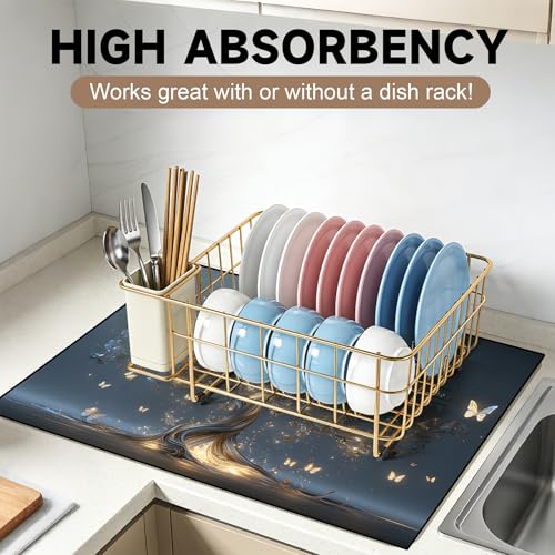 Image of Stove Burner Covers Non-Slip Electric Cooktop Protector Mat (Tree of Life)