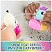 Gabby’s Dollhouse: Gabby Cat Bath Squirters, Mercat & Pandy Paws Floating Toddler Bath Toys for Girls & Boys Ages 3 and up