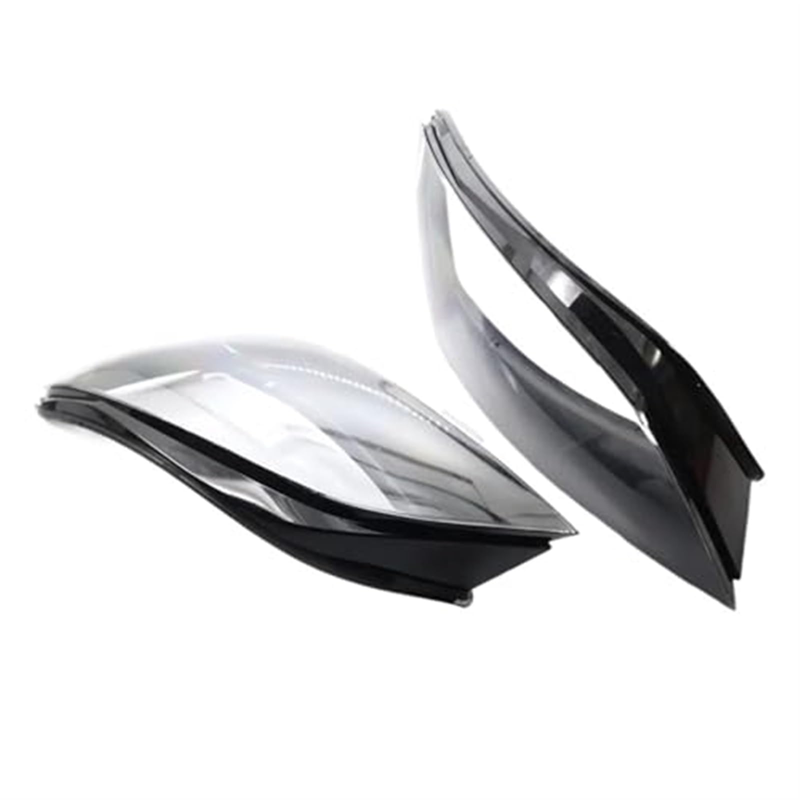 Wivplex Coprilente trasparente for fari anteriori sinistro e destro, paralume for fari anteriori, coprilampada, guscio in vetro for fari anteriori, for Audi, TT TTS TT RS 2008-2014 Copriobiettivo Del