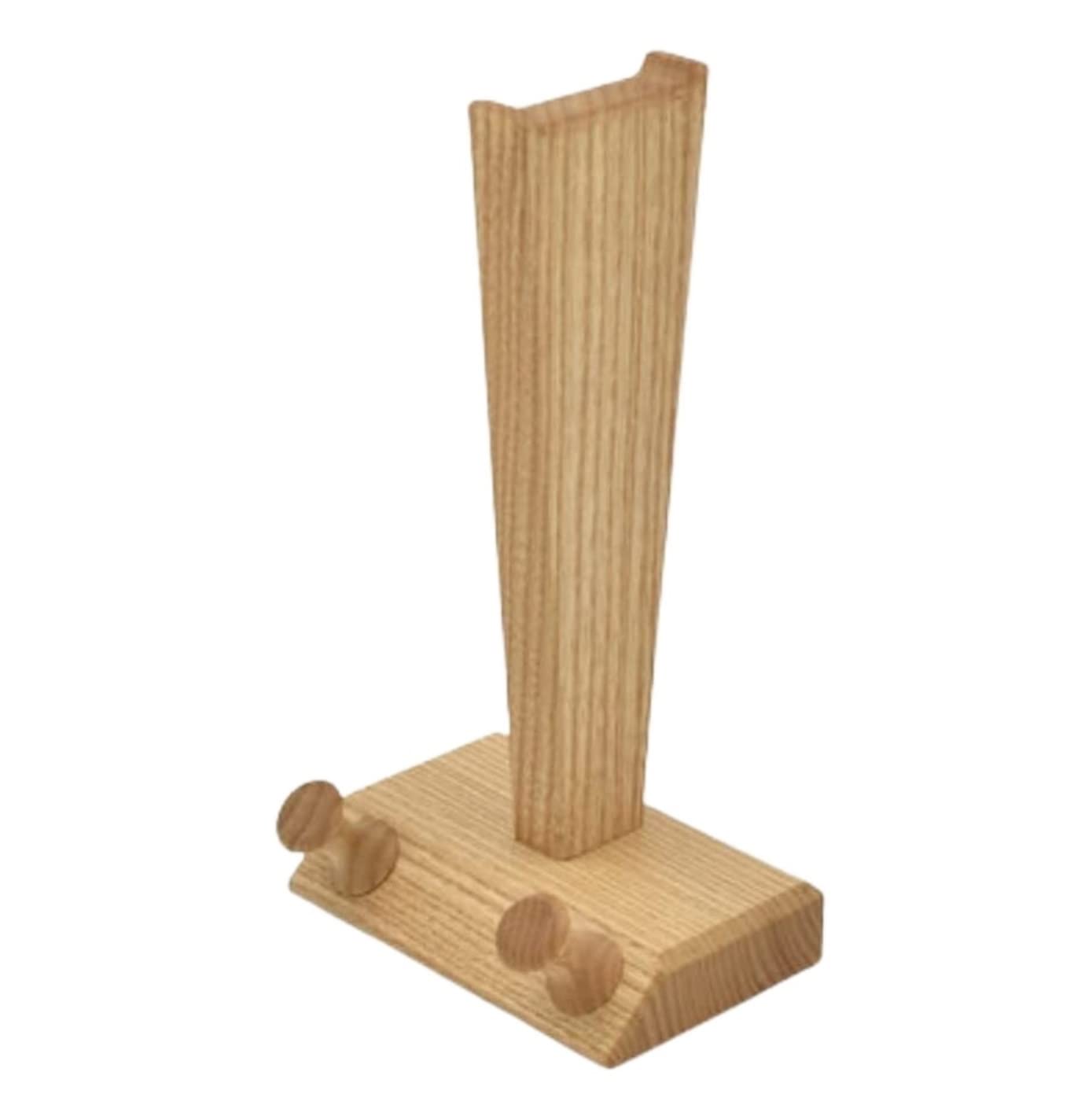 Soporte para Auriculares, Colgador de Auriculares Soporte for for Madera Maciza con Columna bobinado for Auriculares Juego