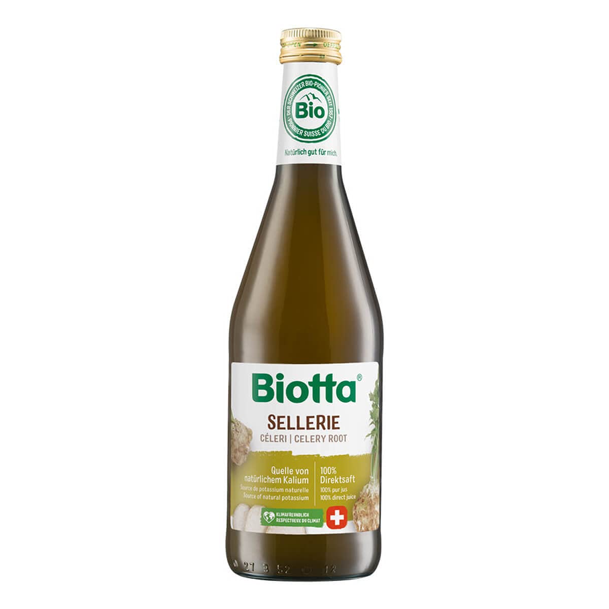 Biotta Selleriesaft bio DEFRNLGB – 0,5 l – 6er Sparpack