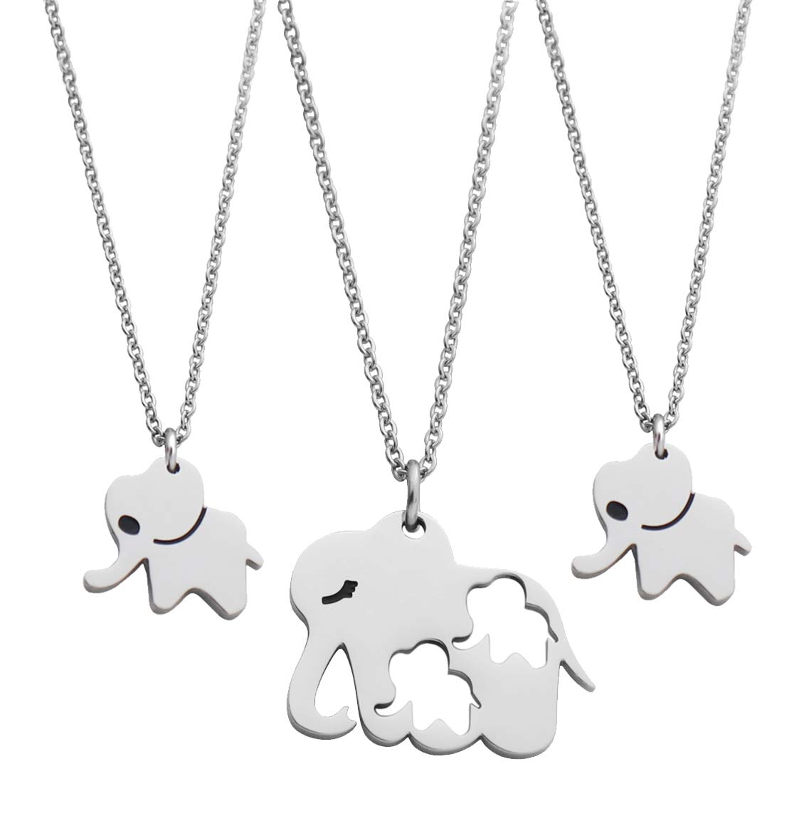 Meibai Mother Daughter Matching Gifts Idea Necklace Mom Daughter Necklace Set Gift for Mother and Daughter Mommy and Me Jewelry