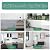 Premium Marble Effect Wall Tile Stickers - 30x30cm PVC+SXP Self-Adhesive Backsplash Peel & Stick | Waterproof Removable for Kitchen Bathroom RV (Starry Grey, 10 Tiles)