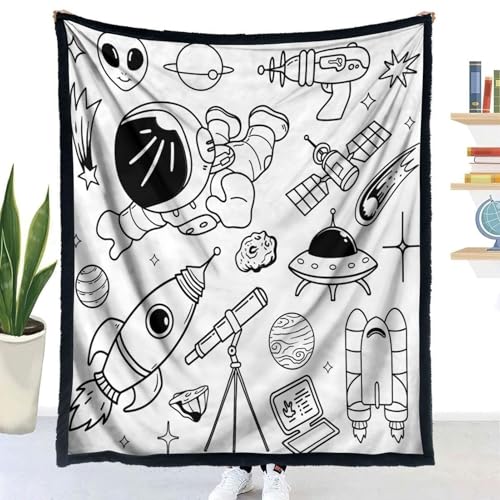 Couvre-lit à colorier lavable et réutilisable pour lit enfant - 4