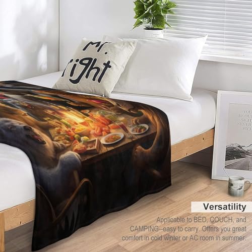 Couverture pour lit douce et chaude, plaid de voyage 130×150cm - 7