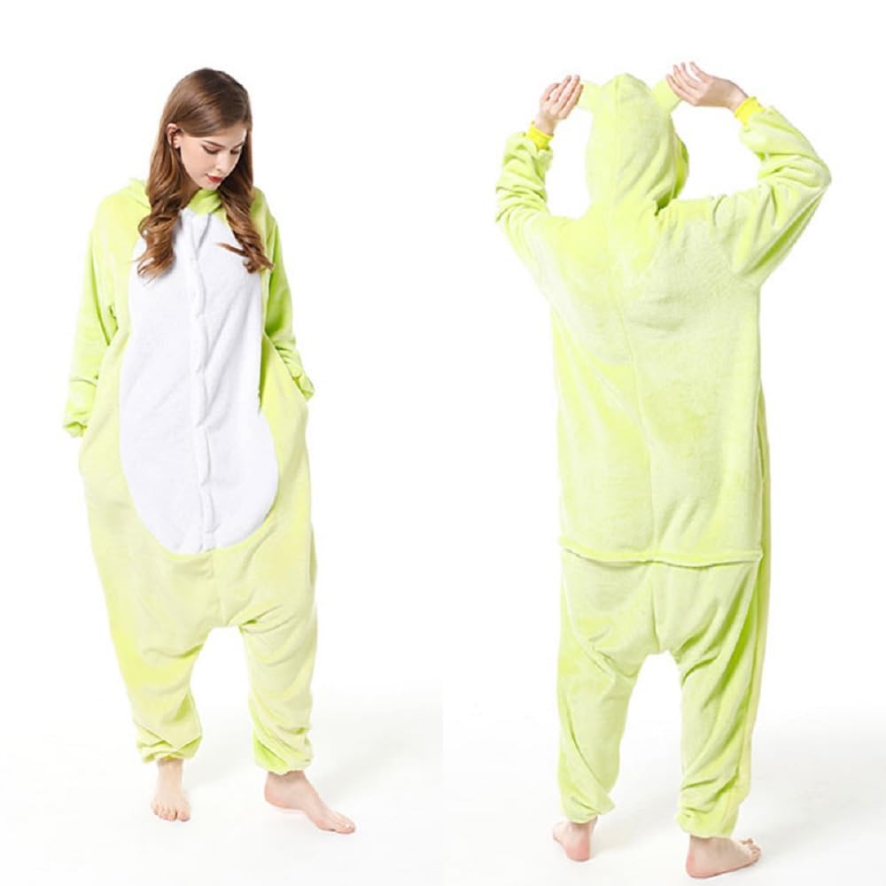 Zureto Frosch Onesie piżama dla dorosłych, uniseks, dla dorosłych, na Boże Narodzenie, Halloween, cosplay