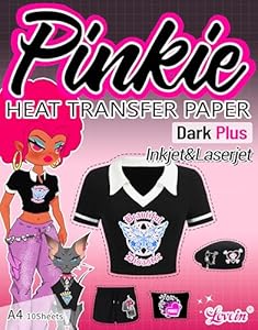 Pinkie Dark Plus Wärmeübertragungspapier A4, 10 Blatt