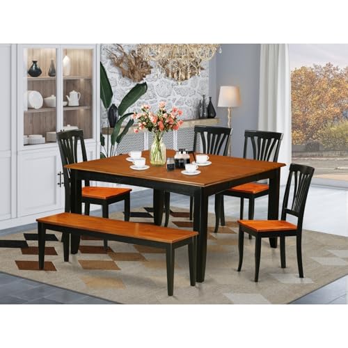 Asian Fusion Dining Set - Table & Chairs - Modern