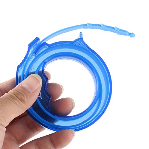 Herramienta para destapacaños de cocina portátil Ruilogod azul miniatura 2