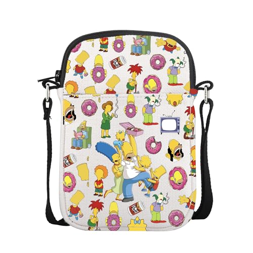 CMNIM Cartoon Family Crossbody Bag TV Season Gifts for Fans Characters Shoulder Strap Messenger Bag